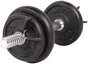 Fun1980s 2Pcs 25mm Barbell Gym Weight Bar Dumbbell Lock Clamp Spring Collar Clips Fitness Equipment Fit&Yoga Equipment Household Sport Outdoor Accessary