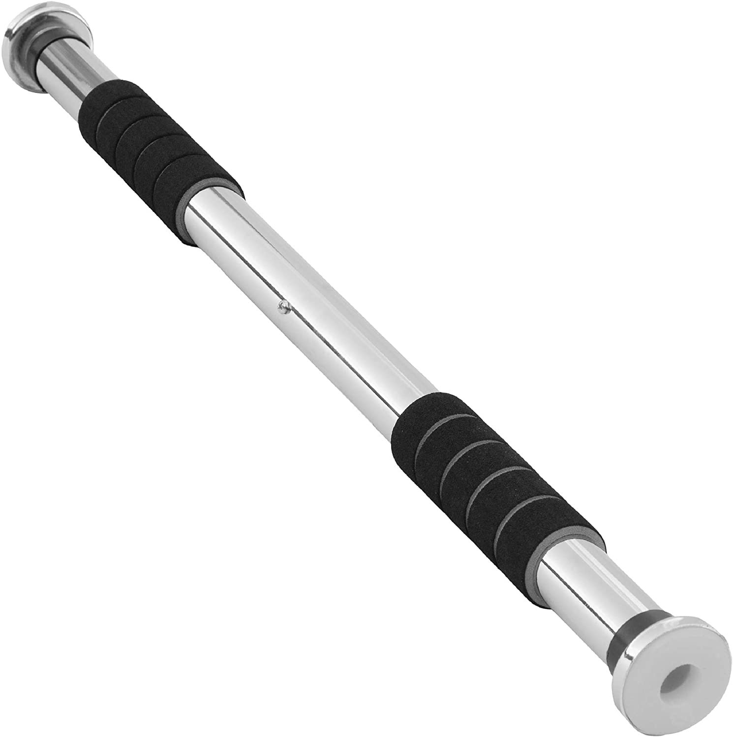 Ultrasport 2-Way Pull-Up Bar, Individually Adjustable to Doors with a Width of 63.5-103 cm/Pull-up bar Made of Sturdy Steel, max. User Weight up to 150 kg - Door Pull-up bar for Upper Body Workout